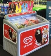 Hyra frysbox vanlig för glass i Malmö